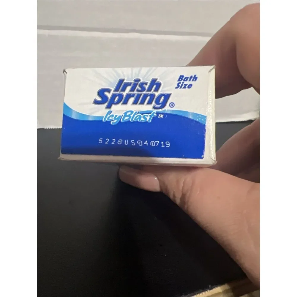 1 Vintage Irish Spring Icy Blast Soap Bar New Sealed 4.5oz‎